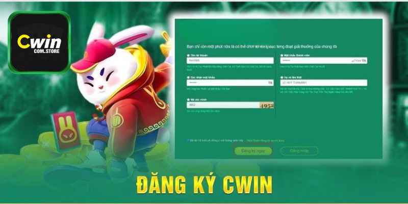 Đăng ký Cwin chơi game thả ga